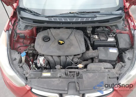 2011 Hyundai Elantra Limited (Ulsan Plant) from USA, damaged, VIN KMHDH4AE2BU093283